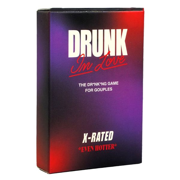 Giochi da tavolo all'ingrosso economici di alta qualità Drunk in Love Versione ancora più calda Gioco di carte per bere per adulti per amanti delle coppie Gioco da tavolo per appuntamenti notturni Miglior regalo per i fidanzati