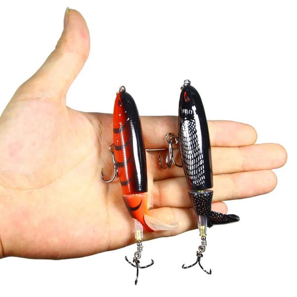 Приманки Whopper Plopper 131535g Жесткая приманка для плавания VIB Jig Спин-бейт Рыболовная вращающаяся приманка для верхнего слоя воды Морская ложка для щуки 231023