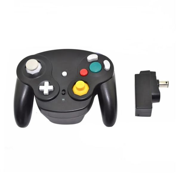 Controladores de jogo Joysticks de alta qualidade sem fio Gamepad Controller para NGC Game Console 2.4G Adaptador Wireless Gamepads Joystick para GameCube 231023