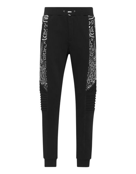 PLEIN BEAR PANTALONI DA JOGGING DA UOMO PAISLEY BANDANA PP Teschi Pantaloni da donna da uomo Sport Designer di lusso Pantaloni sportivi con coulisse Jogging Coppia Abbigliamento di marca 8475