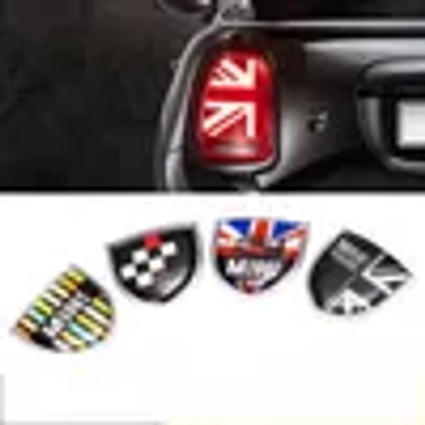 Creativo 3D in lega metallica Union Jack distintivo dell'emblema adesivi per auto per moto computer camion da corsa finestrini posteriori paraurti coda laptop Auto ZZ