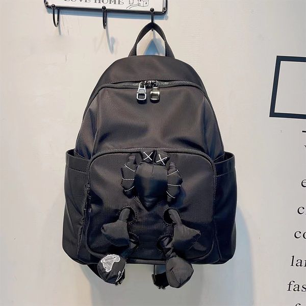 Новый женский рюкзак, водонепроницаемый нейлоновый рюкзак, школьная сумка, подходит для маленького дорожного рюкзака для девочек