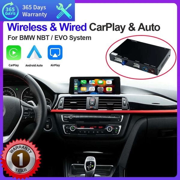 Nuova Auto Wireless CarPlay Per BMW NBT EVO Serie 3 2013-2016 Per Il Sistema Linux Con Android Auto Specchio Link AirPlay Car Play