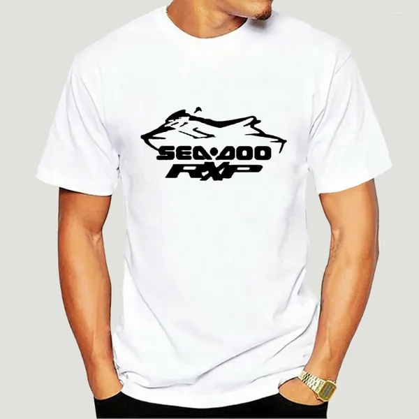 T-shirt da uomo estive a maniche corte in cotone 2008-11 Sea Doo Rxp Jet Skier Pwc Classic Outline Design Tshirt Sbz1105-1832A