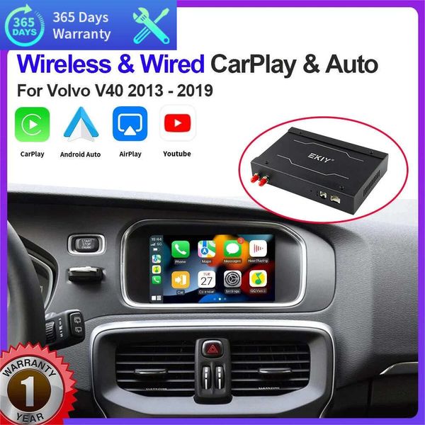 Nuovo modulo CarPlay wireless per auto per Volvo V40 2013 - 2017 XC60 S60 V60 S80 Android Auto Box Specchio Link AirPlay Funzione di gioco dell'auto