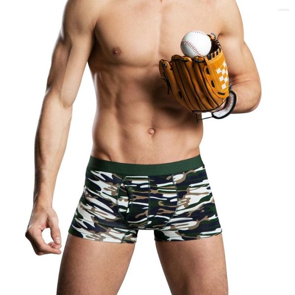 Cuecas 6 pçs/lote marca de qualidade superior calcinha masculina respirável algodão boxer homens roupa interior sexy shorts homme