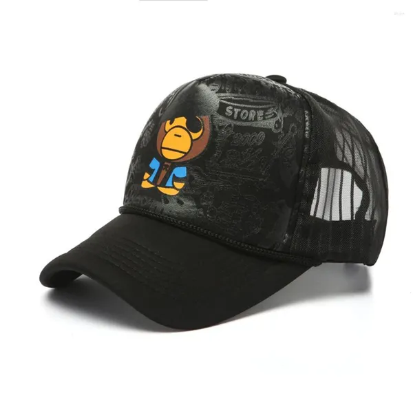 Бейсбольная кепка для маленьких мальчиков и девочек Snapback, шапки с мультяшным принтом, летние уличные детские шляпы в стиле хип-хоп, реквизит для фотосъемки