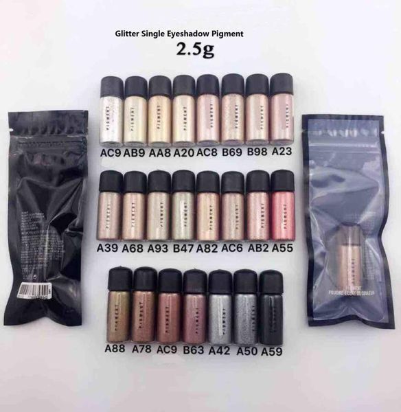 Lidschattenpigmente, loses Lidschattenpulver, 25 g, Mini-Reisegröße, 23 Farben, versiegelte Verpackung, wasserdicht, langlebig, glitzernde Augen, H9478648