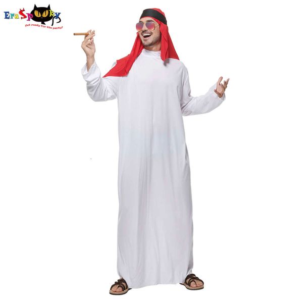 cosplay Eraspooky Arab Men Arabian Sheik Costume Halloween Cosplay per adulti Fancy Dress Outfitcosplay