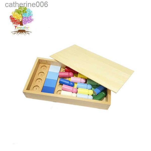 Andere Spielzeuge Treeyear Babyspielzeug Montessori Farbähnlichkeit Sortieraufgabe Holz Kleine Version Spielzeug für Kinder Brinquedo Sensorisches SpielzeugL231024