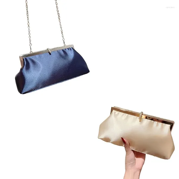 Sacos de noite Único saco clutch ombro elegante bolsa crossbody escolha requintada para ocasiões formais