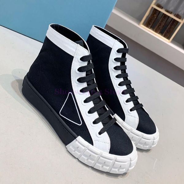 Scarpe da ginnastica firmate triangolo logo scarpe di tela di lusso per uomo donna nylon polvere metà casual Southall classica coppia sneaker sportiva piattaforma di moda