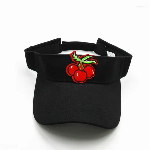 Bola Caps LDSLYJR Cherry Fruit Bordado Visores Boné de Beisebol Ajustável Snapback para Homens e Mulheres 307