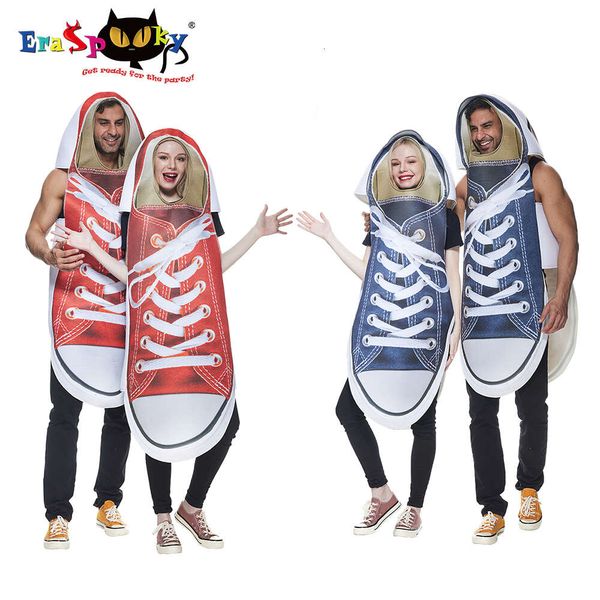 Cosplay Eraspooky Halloween Party Paar Kostüm Lustige Erwachsene Turnschuhe Kostüme Leinwand Cricket Schuhe Cosplay Outfit Karneval Fancy Dresscosplay