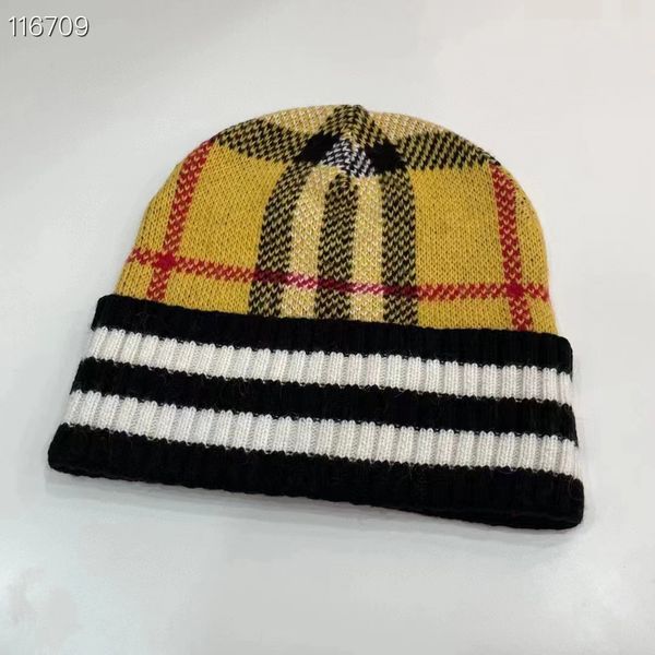 NOVO Beanie Skull Caps chapéu de luxo Celns malhas chapéu Designer chapéus masculinos e femininos gorro outono inverno chapéus de malha térmica opção multi-cor AAA