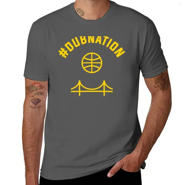 Polo da uomo Dub Nation T-shirt Abbigliamento estetico T-shirt da uomo Anime ad asciugatura rapida