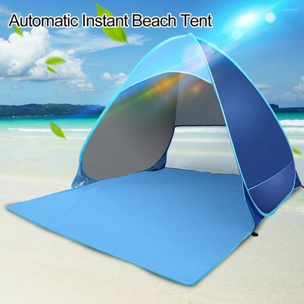 Tendas e abrigos Outdoor Sports Tent Beach Poliéster revestido para camping UV 50 Caminhadas de alta qualidade