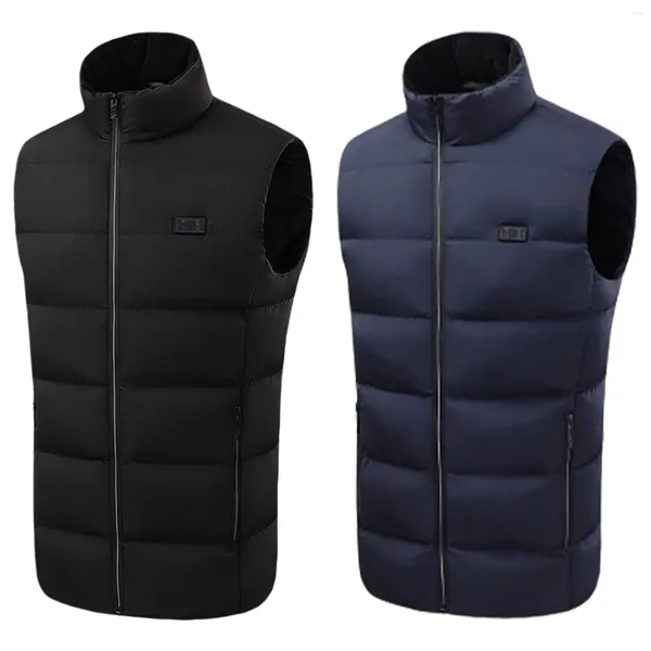 Coletes masculinos unisex elétrico aquecido colete 21 áreas de aquecimento jaqueta quente de inverno com 3 níveis leve para esportes ao ar livre caminhadas