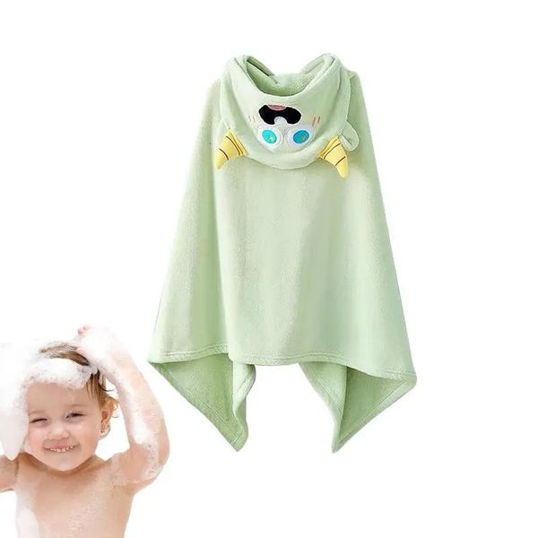 Handtücher Roben Jungen Mädchen Korallen Fleece Bademantel Kinder Kapuzenroben Kinder Tier Handtuch Robe Baby Nachtwäsche Kinder Morgenmantel Weich 231024