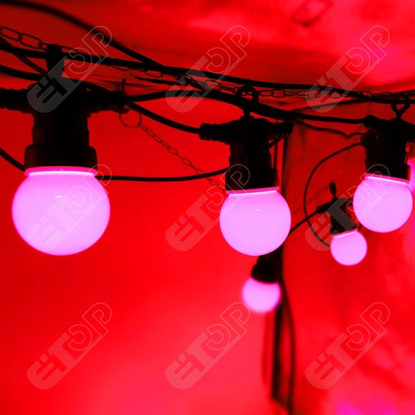 Decorazioni natalizie DC12V 50mm WS2811 G50 RGB indirizzabile a colori tipo globo Pixel String Light 231025