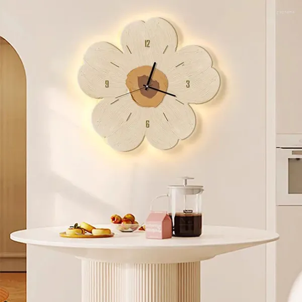 Relógios de parede Xenomorph Estética Banheiro Design Moderno Criativo Silencioso Moda Relógio Interior Reloj Pared Decoração de Casa