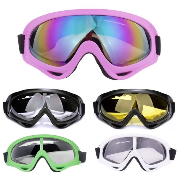 Outdoor Eyewear Motocross Óculos MTB ATV MX Motocicleta Óculos À Prova de Vento Proteção UV Vintage Off Road Bicicleta Ciclismo Esportes Esqui 231024