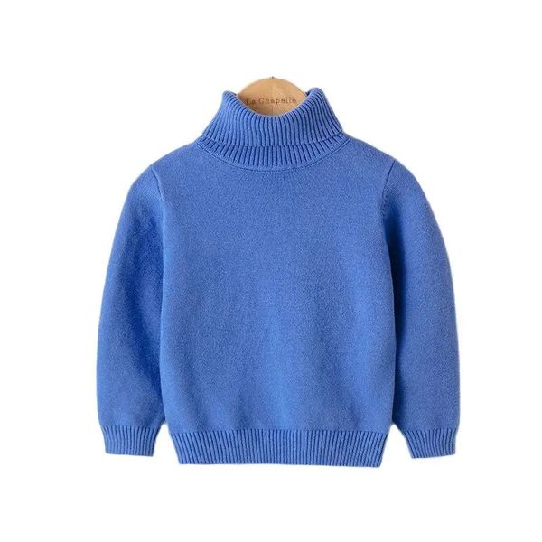 Giacche Neonata Ragazzo Maglioni Autunno Inverno Bambini Bambino Maglione lavorato a maglia Pullover Dolcevita Capispalla caldo Abbigliamento casual per bambini 231025