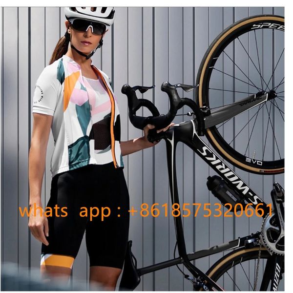 Другие спортивные товары Испания Женский велосипедный трикотаж Топы с короткими рукавами для спорта на открытом воздухе Pro Team Велосипедная одежда Roupa Ciclismo Feminina Быстросохнущая рубашка 231024
