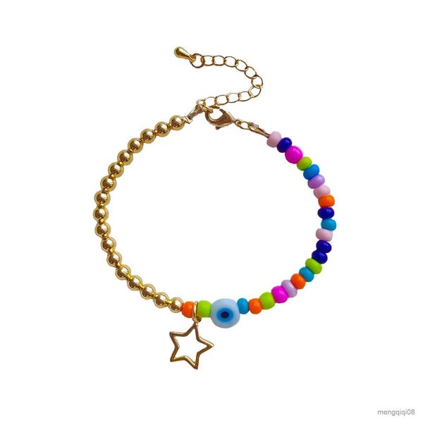 Corrente charme pulseiras boho pulseira para mulheres presente para amigos jóias acessórios r231025