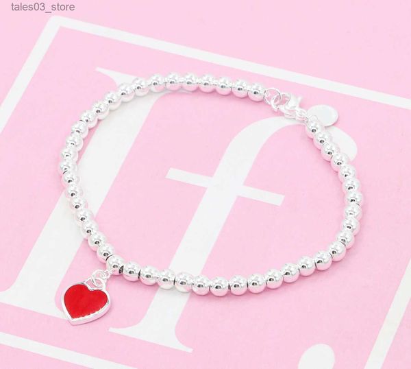 Charm-Armbänder, Charm-Armbänder, Designer-Schmuck, S925-Silber-Armband für Frauen und Mädchen, Liebes-Herz-Muster, luxuriöse Valentinstagsgeschenke SFB3 Q231025