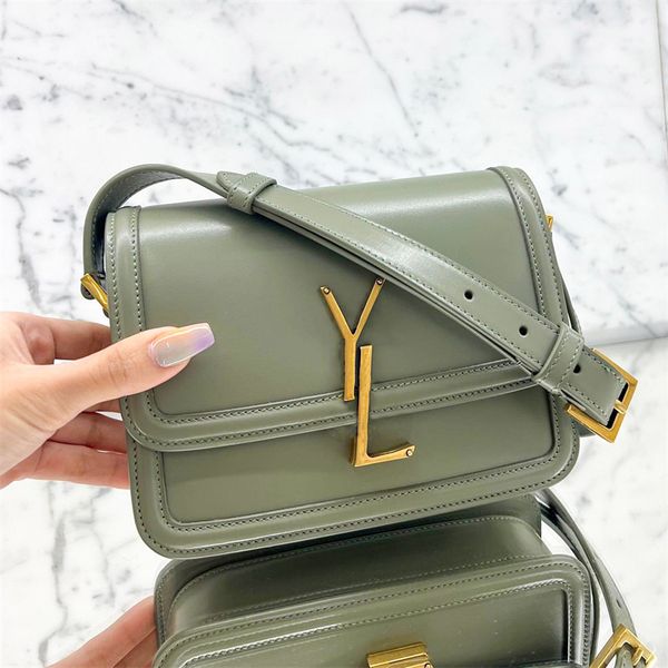 Kadın Lüks Çanta Solferino Tofu Bag Tasarımcı Tote Messenger Çanta Erkekler Orijinal Deri 10a Kaliteli Klasik Flep Debriyaj Crossbody Moda Omuz Torbası Strap