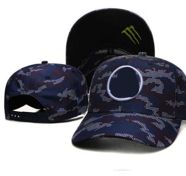 Cappelli da moto Top Racing Team Mercedes-Benz-AMG Marshmello cappello da baseball sportivo da uomo e da donna montato Cappellino in rete moda Cappellini da camionista a18