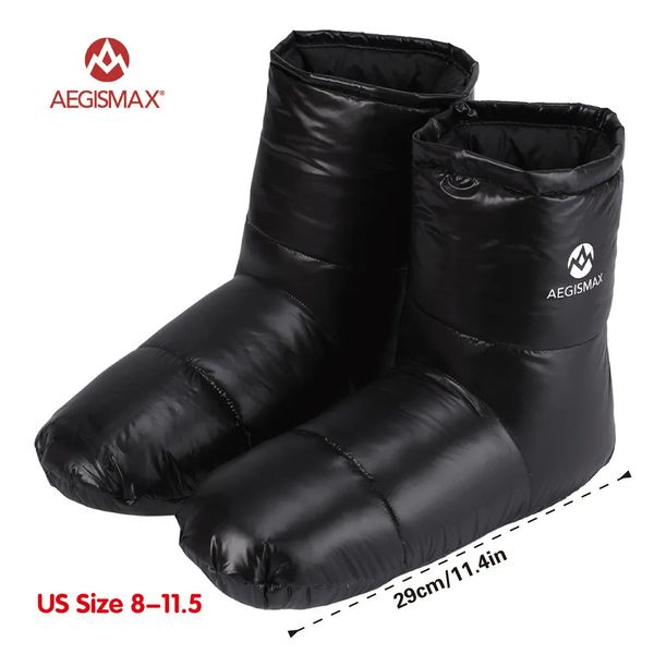 Sacchi a pelo AEGISMAX Accessori per sacco a pelo Pantofole in piumino d'anatra Campeggio Fuori Calzino morbido Unisex Interno/Caldo Viaggio lungo Leggero 231025