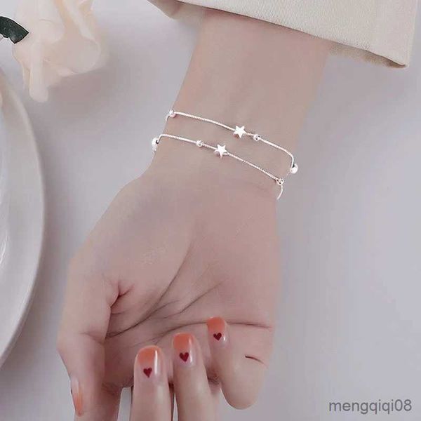 Bangle Sterling Silver Bracelet Woman Acessórios de jóias de luxo designer de moda Jóias de casamento Presentes 2023 R231025