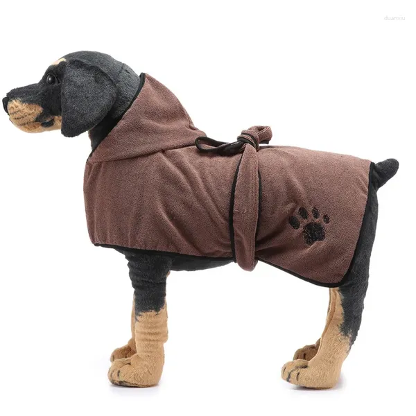 Abbigliamento per cani Asciugamani da bagno per gatti Asciugamano per cani forte e assorbente Accappatoio super morbido Coperta Forniture per animali a doppio uso