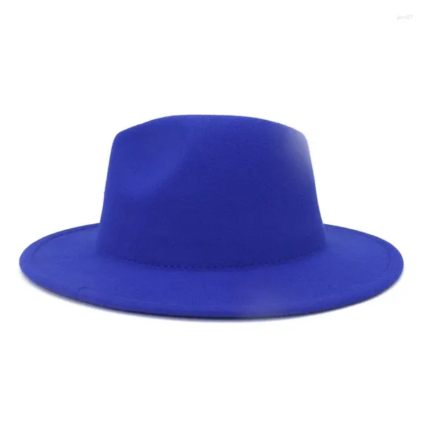 Berretti Cappello Fedora Uomo Donna Leopardo Semplice Ampio Misto Lana Artificiale Cappelli a Bombetta Stile Britannico Moda Jazz all'ingrosso