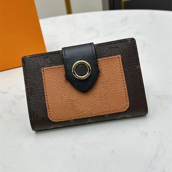 Designer Portafogli corti Classico di lusso da uomo per donna Borsa in pelle Pu Portafoglio Lvity Porta carte di credito da lavoro Uomo Donna