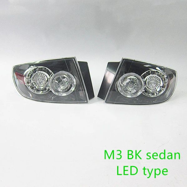 Acessórios para carro LED tipo 1 conjunto de lâmpada traseira externa L e R para Mazda 3 BK sedan 2004-2010