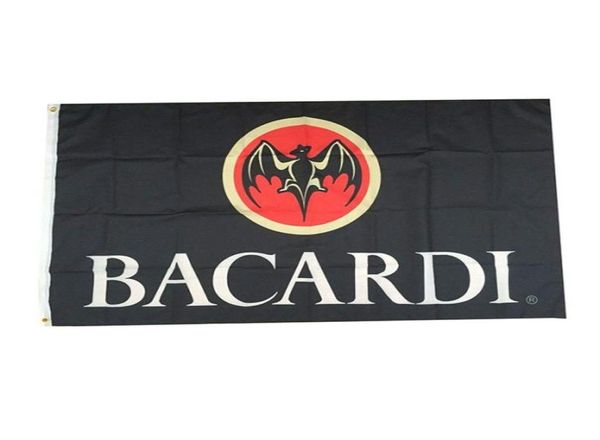 Bacardi Rum bayrağı 3x5ft baskı polyester kulüp takım sporları kapalı 2 pirinç gromets8550127