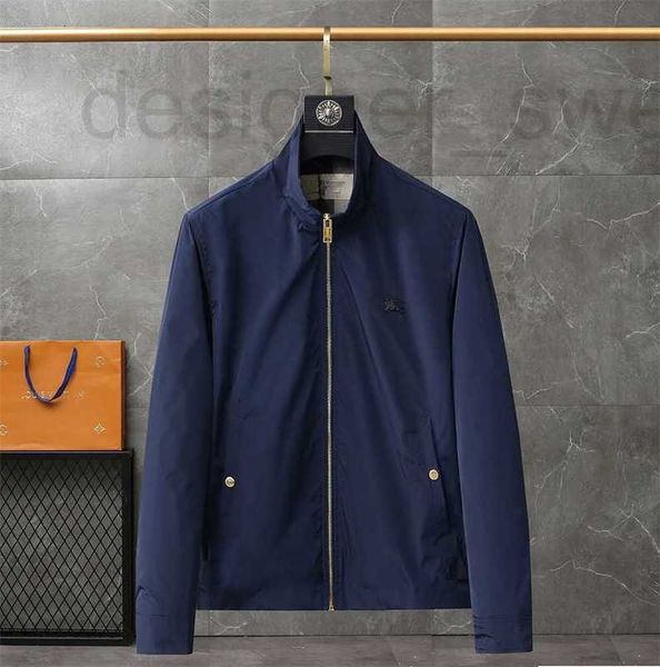Jaquetas masculinas designer de alta versão unisex jaqueta guerra cavalo xadrez gola ao ar livre trench coat para homens fj0i