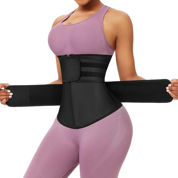 1 peça de neoprene para treino de cintura, faixa de corte para exercícios, sauna, suéter 231025