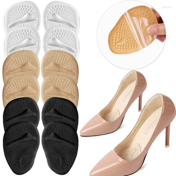 Mulheres meias meias gel palmilhas ortopédicas para sapatos auto-adesivo flatfoot corrector arco suporte ortic sapato almofadas antepé salto alto