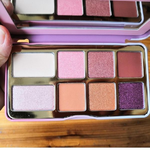 2021 stock Tickled Peach Mini Eyeshadow Make Up Palette Holiday Chirstmas 8 colori eyeshadow palette1787577