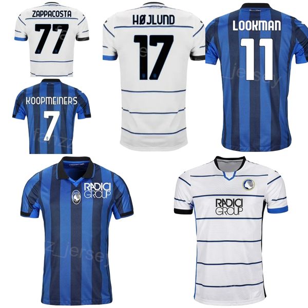 23 24 Maglia Club Soccer Atalanta 22 Matteo Ruggeri 1 Juan Musso 19 Berat Djimsiti 7 Teun Koopmeiners 77 Davide Zappacosta 11 Kit maglia da calcio Ademola Lookman