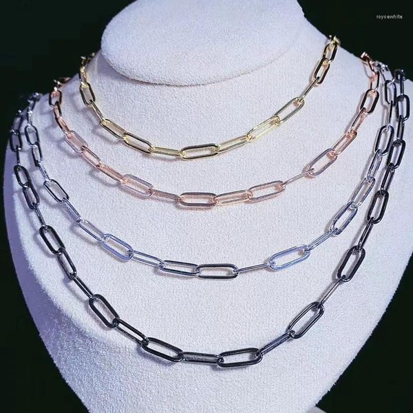 Цепочки длиной 5 метров, ожерелье-цепочка, сохраняют цвета, маленькие аксессуары для изготовления ювелирных изделий 50765