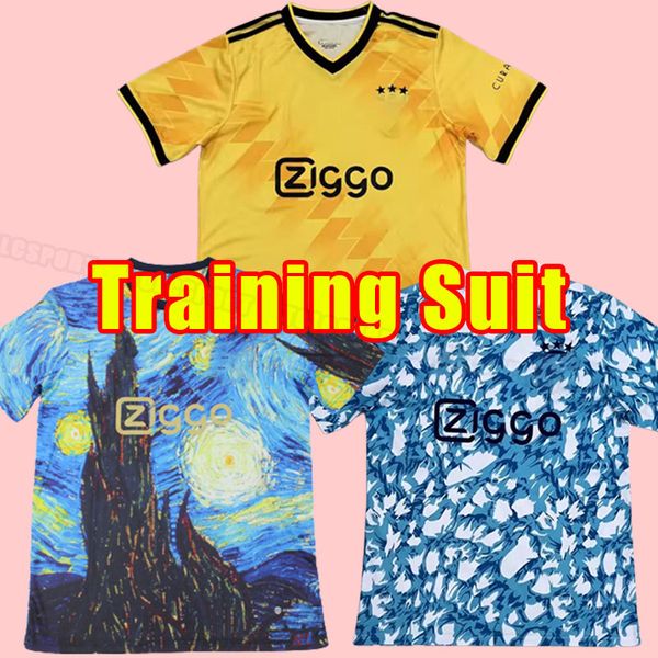 2023 2024 TADIC Soccer Jerseys Marley Football Shirts Berghuis Haller 23 24 Blind Klaassen Gravenberch Version Fans Hommes Costumes d'entraînement