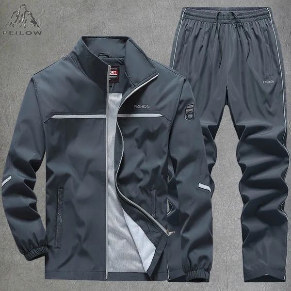 Erkeklerin Trailsuits Trailsuit Athletic Rahat Jogging Spor Salonu Sweatheruit 2 Parça Ceketler Futbol Eğitim Sporları Koşmak İçin Eşyalar Erkekler 231025