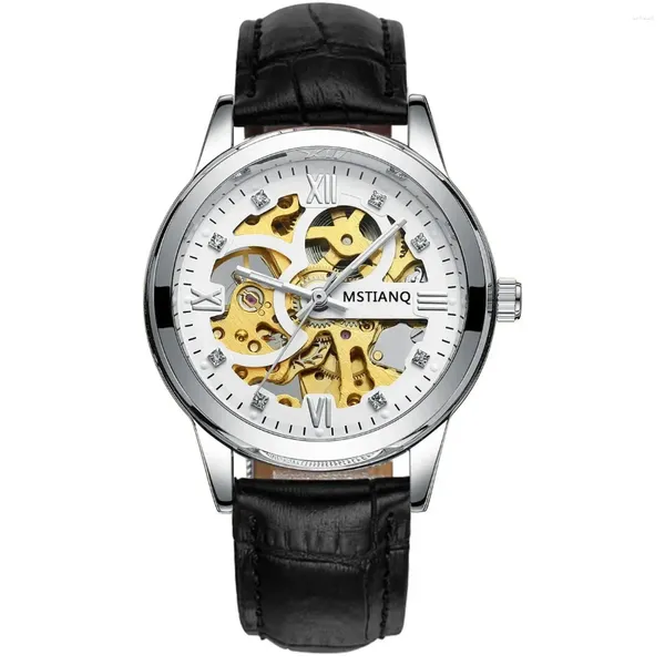 Наручные часы Механические часы Автоматические светящиеся для отдыха Милан с высококачественными мужскими мужскими часами
