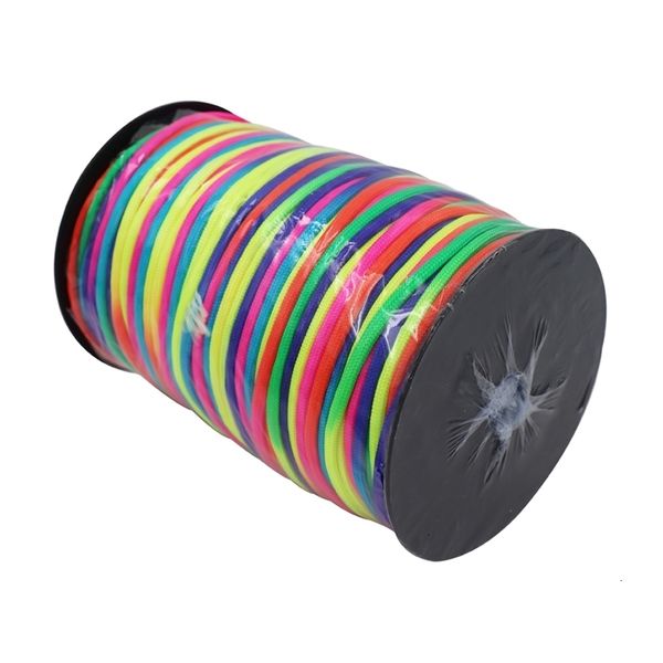 Corde da arrampicata 100 metri YOUGLE Cavo arcobaleno colorato Paracadute Paracord Tie Dye Style Tipo III 7 fili 550 Ottimo per guinzaglio per cani 231024