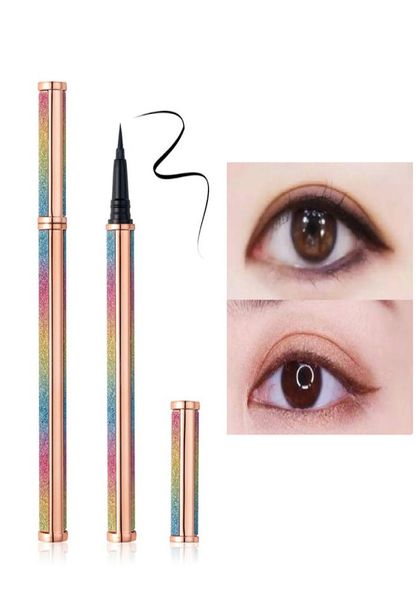 Makyaj 9 Styles Self -Yapısal Eyeliner Pen Tutkal Yanlış Kirpikler İçin Manyetik Su Geçitli Göz Kalemi Kalem Üstü Kalite7786853